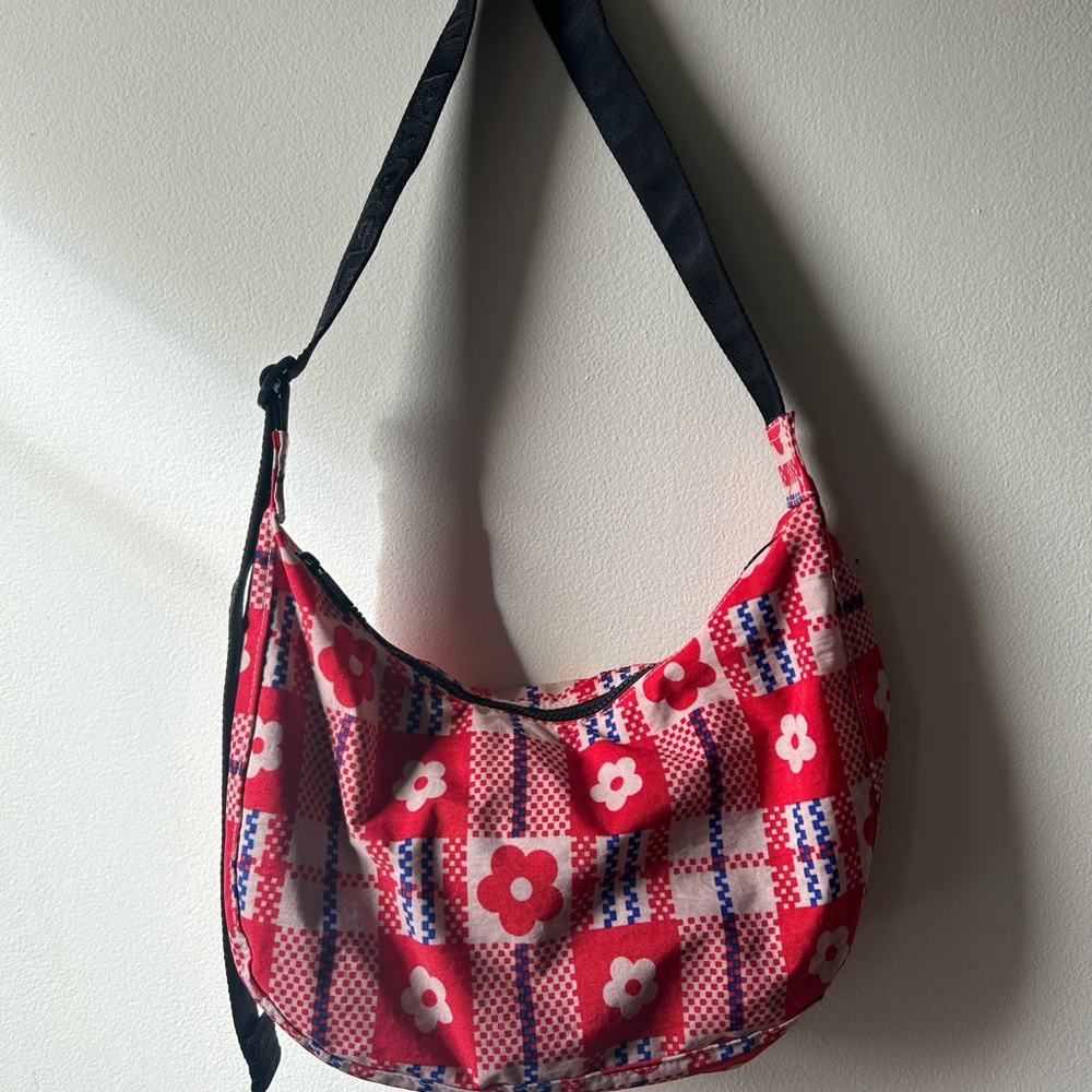 Sandy Liang Flower Crescent Baggu